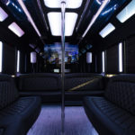 Scottsdale Party Bus white light interior