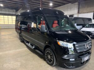 Scottsdale Party Bus rentals - Sprinter exterior black